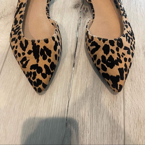 ASOS cheetah print flats size 9w new - Picture 7 of 10